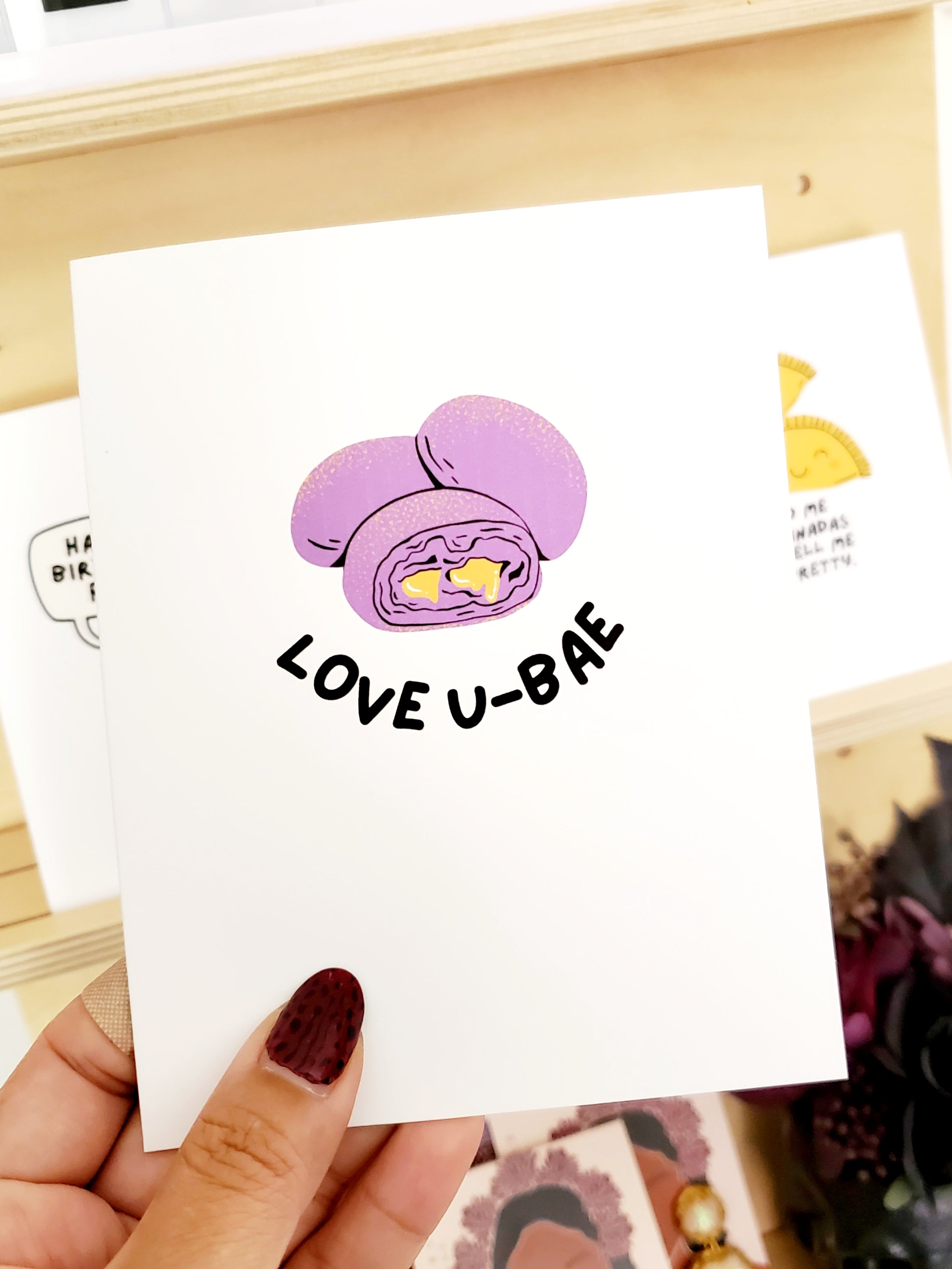 Love U BAE - Greeting Card